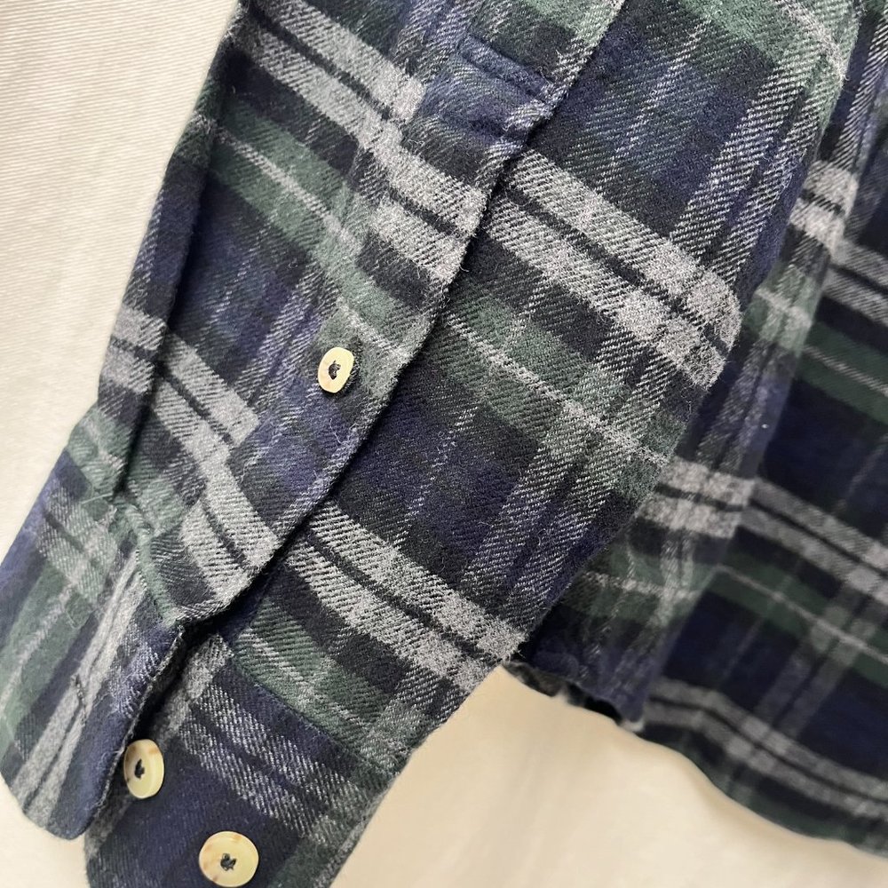 UNTUCKit Button Up Plaid Fleece New With Tags Medium - Picture 5 of 5